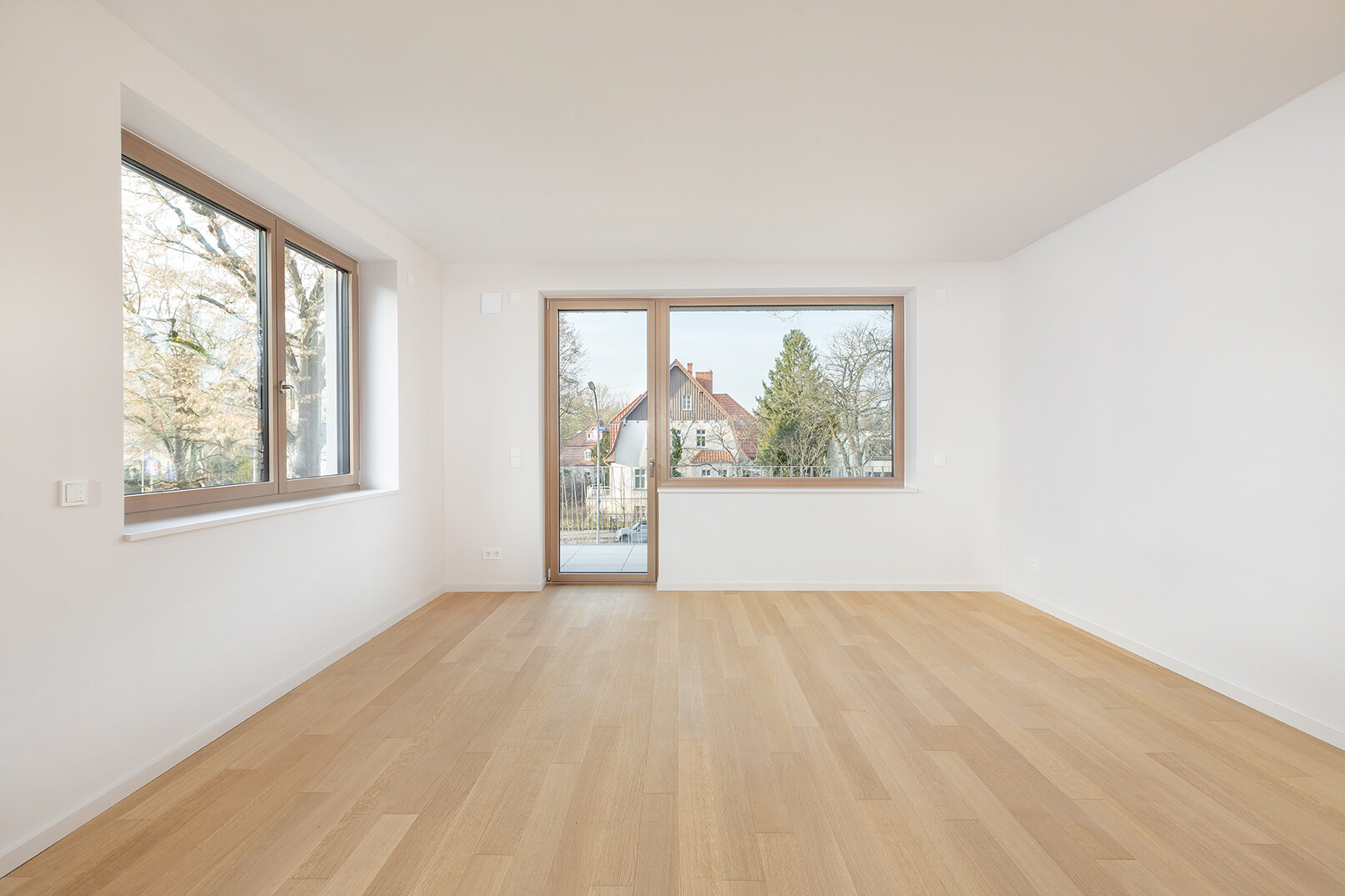 Ansicht eines Wohnzimmers im Objekt