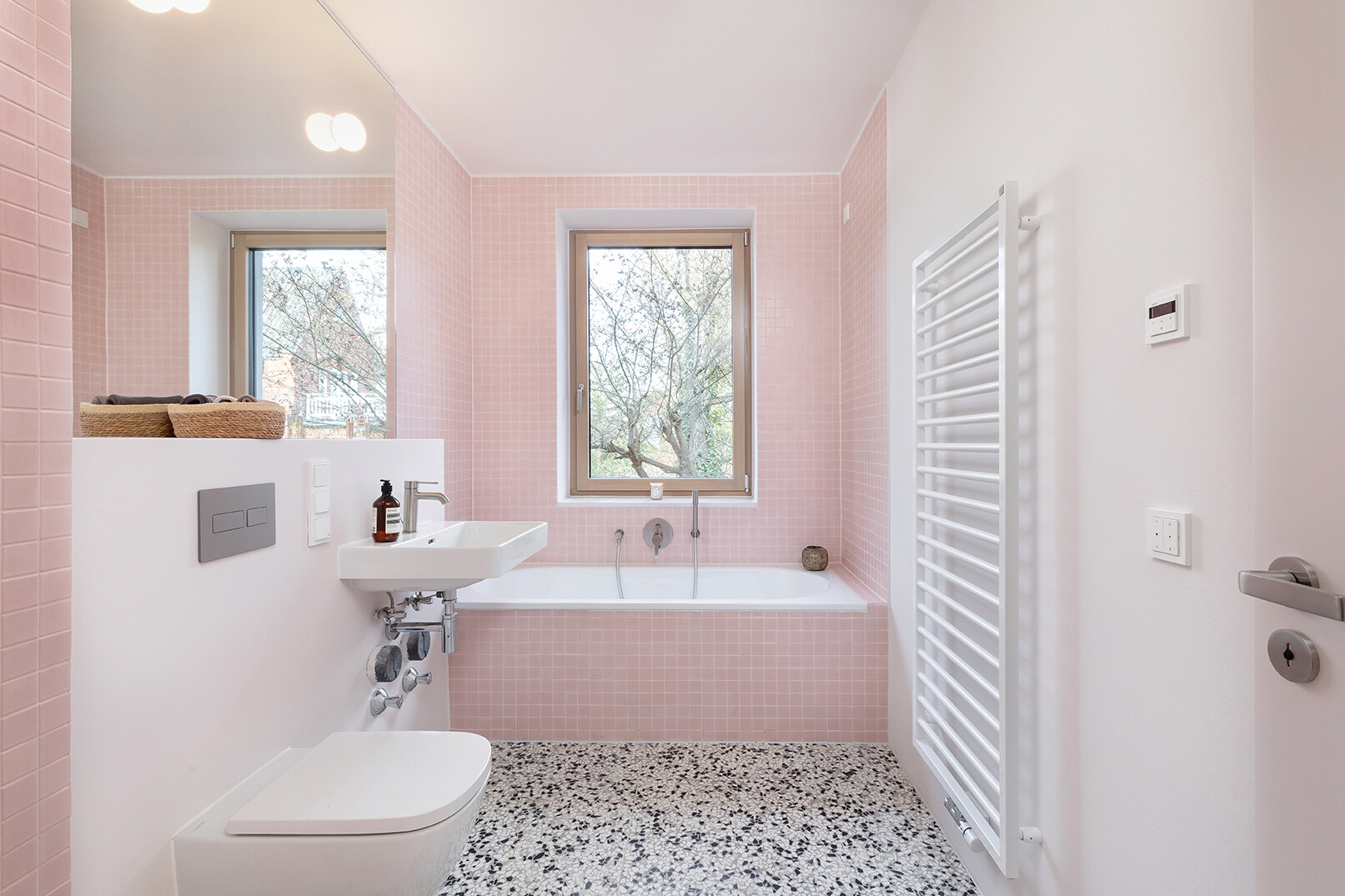 Aufnahme eines Badezimmers