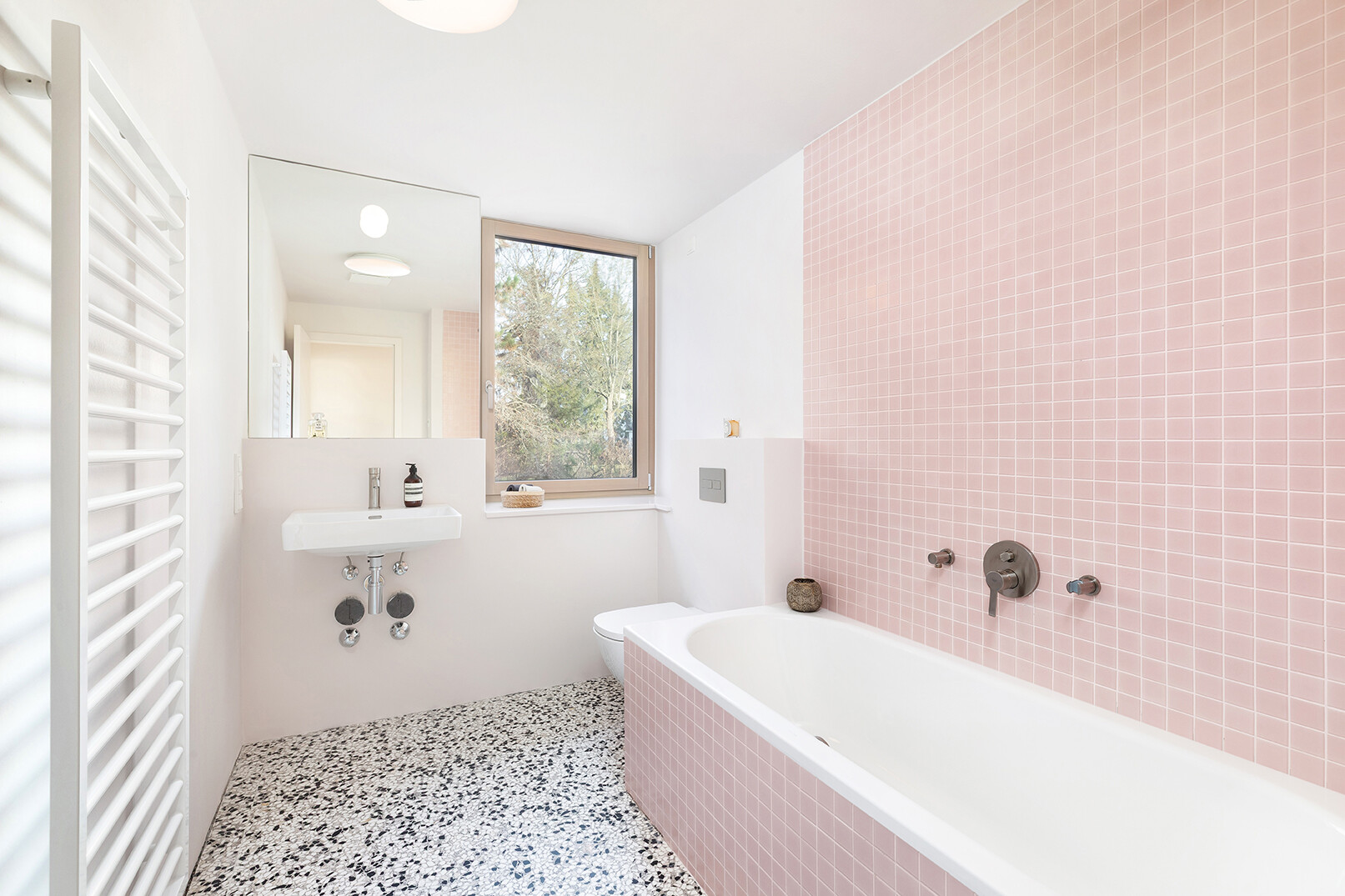 Aufnahme eines Badezimmers