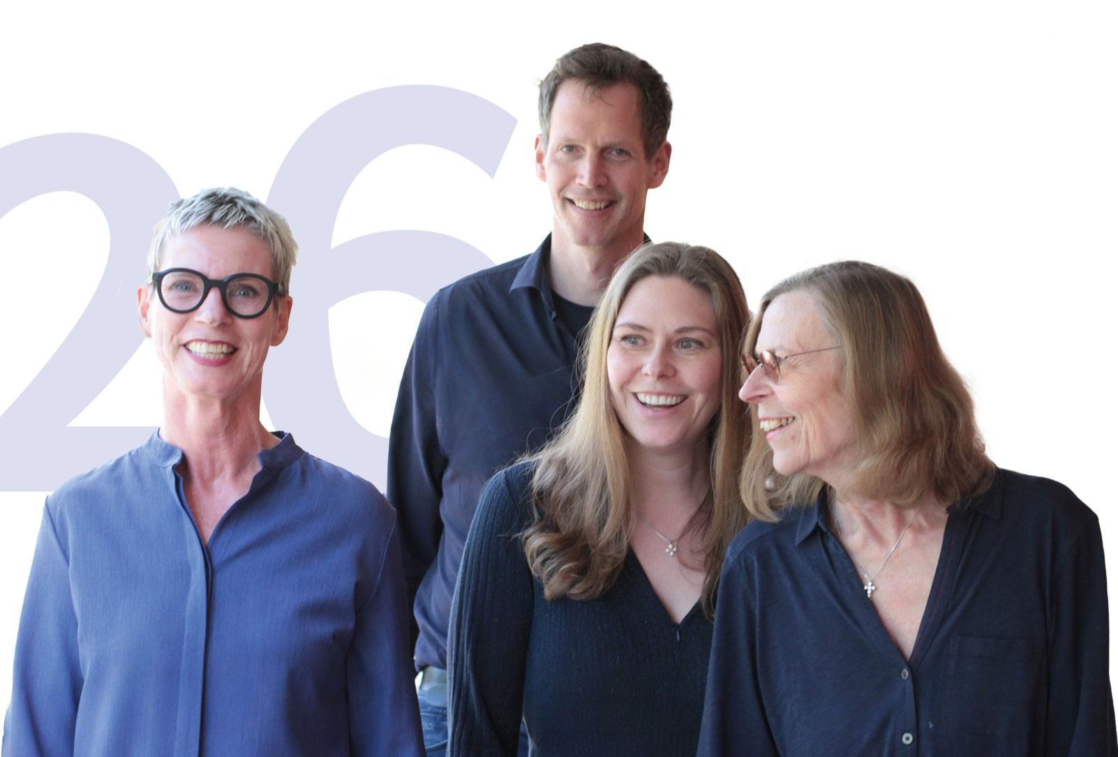 Neujahreskarte mit dem GrundBauArt Team