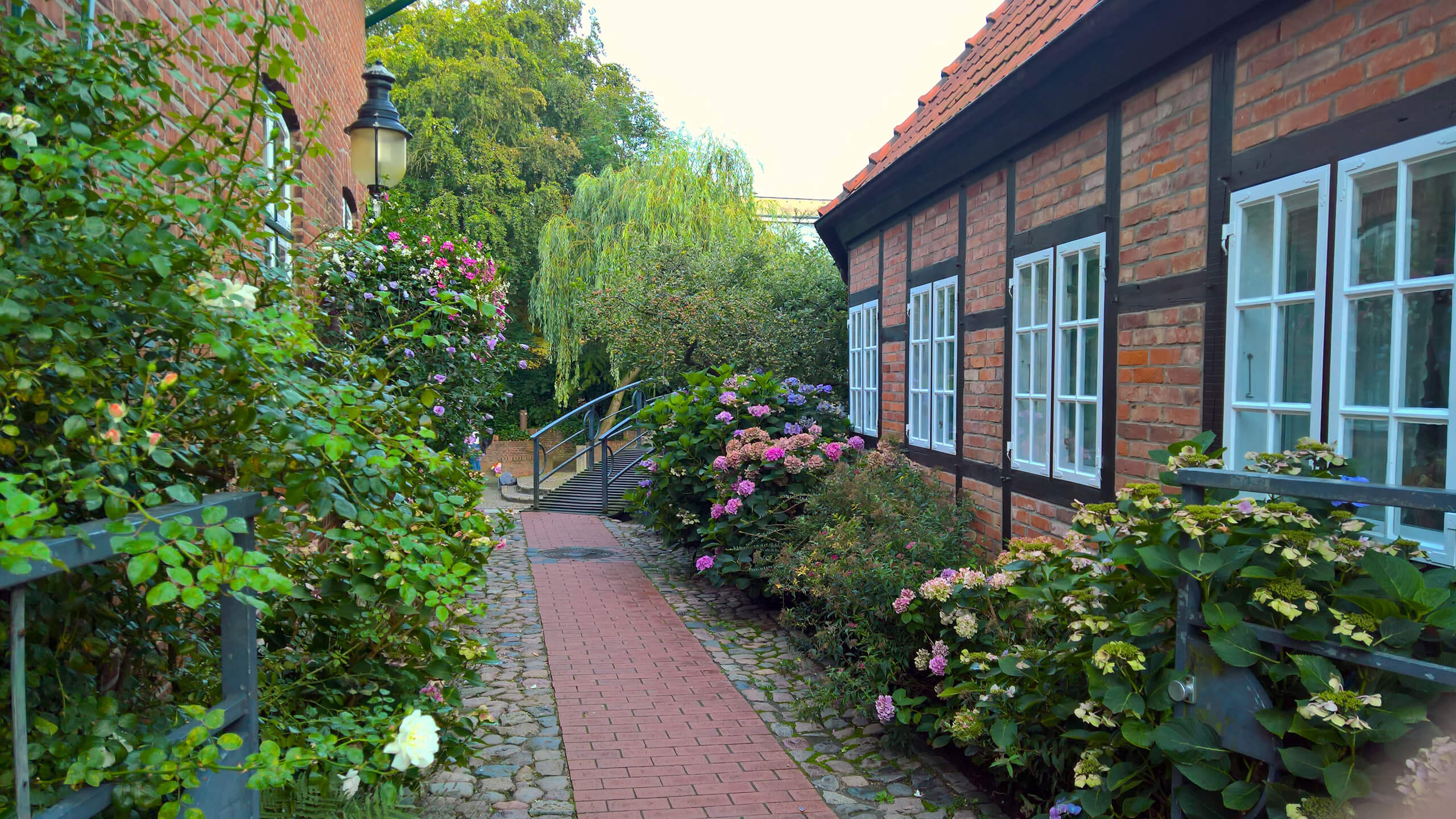 Gemütliches Klinkerhaus in kleiner Straße in Bad Oldesloe