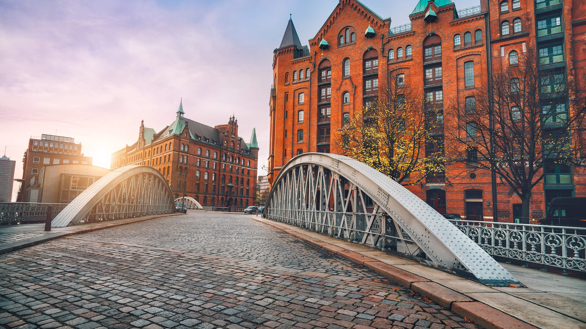 Brücke in der Speicherstadt Hamburg
