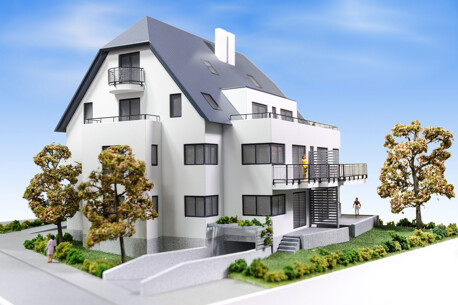 Mehrfamilienhaus aus den Bauprojekt-Referenzen