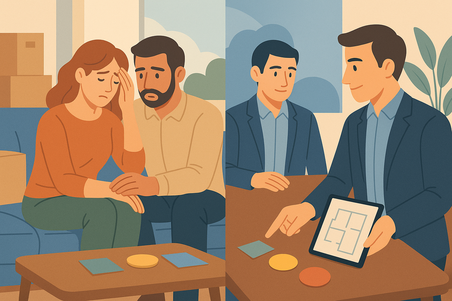 hausverkauf emotionen