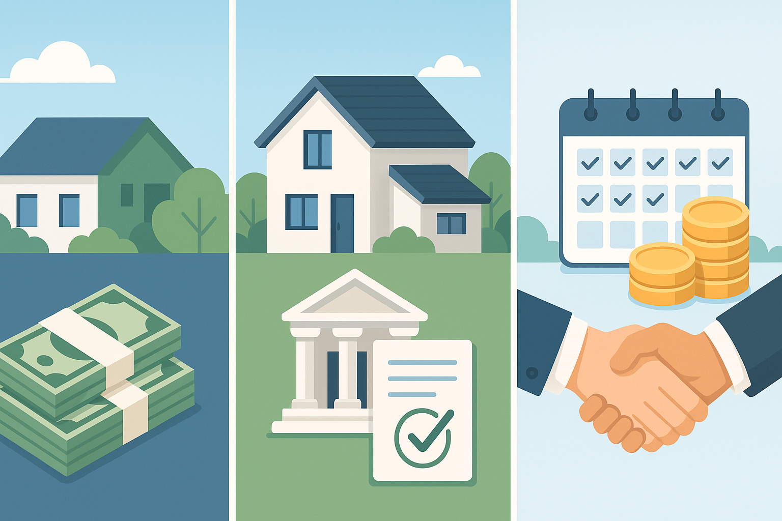 Zahlungsarten beim Hausverkauf