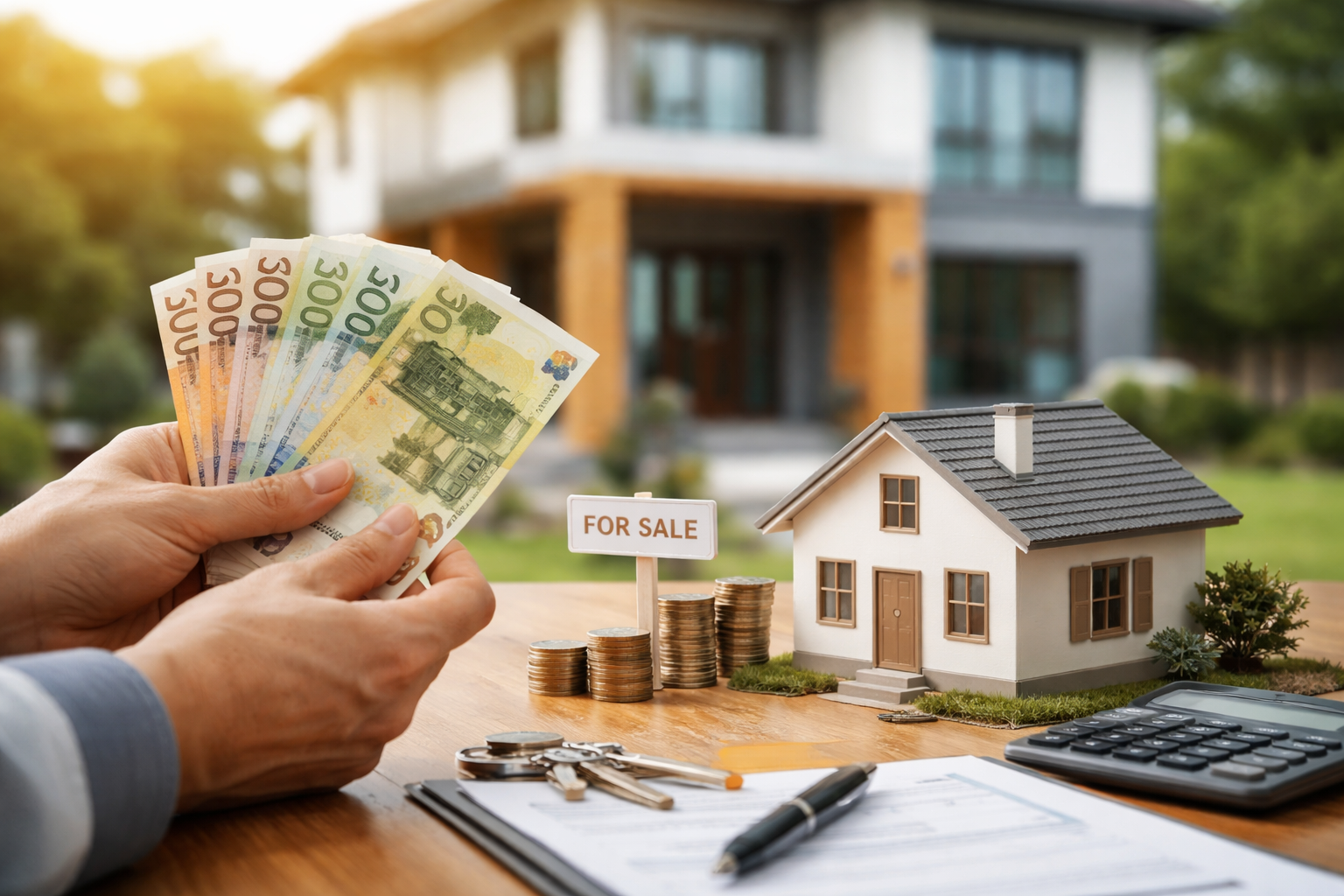 Mit dem Verkaufserlös eine neue Immobilie finanzieren