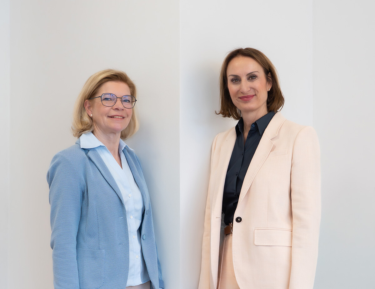 Daniela Auger-Huggenberger und Isabel Helmecke