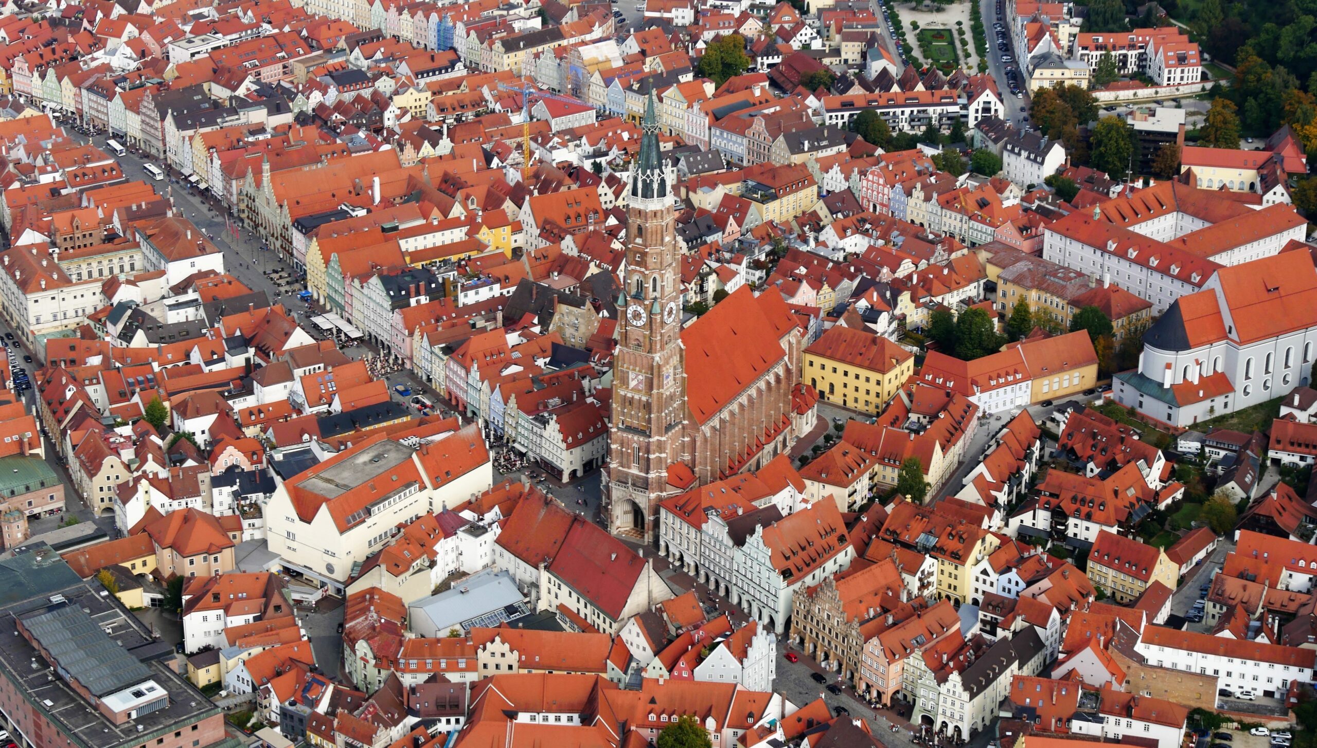 Luftaufnahme Landshut