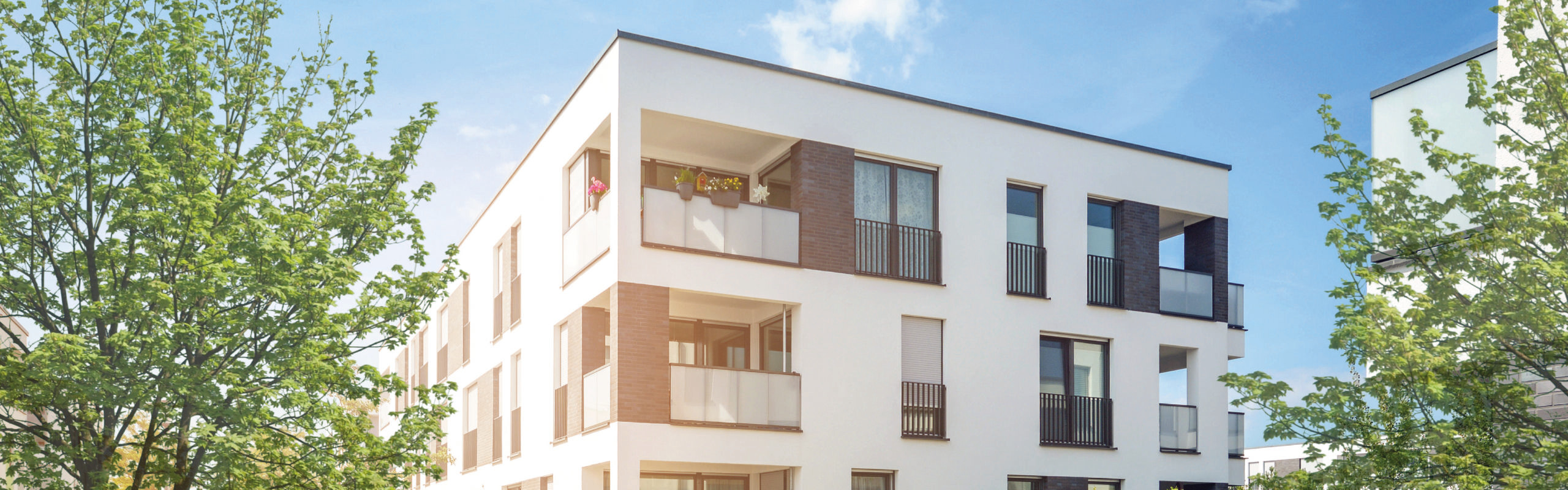 Außenansicht Neubauwohnungen