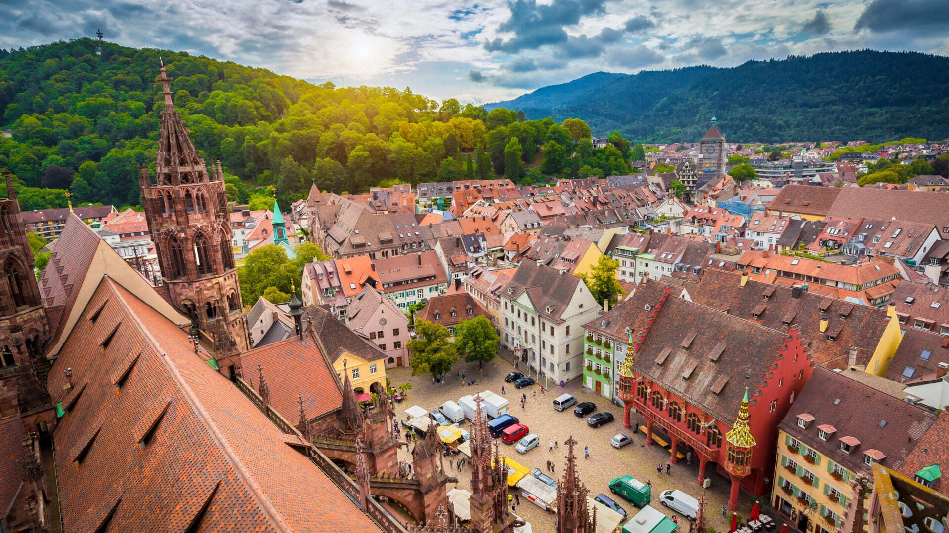 Freiburg Luftaufnahmen