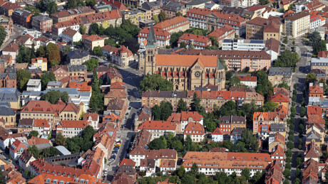 Luftaufnahme Landau