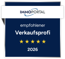 Siegel Verkaufsprofi 2026 von ImmoPortal