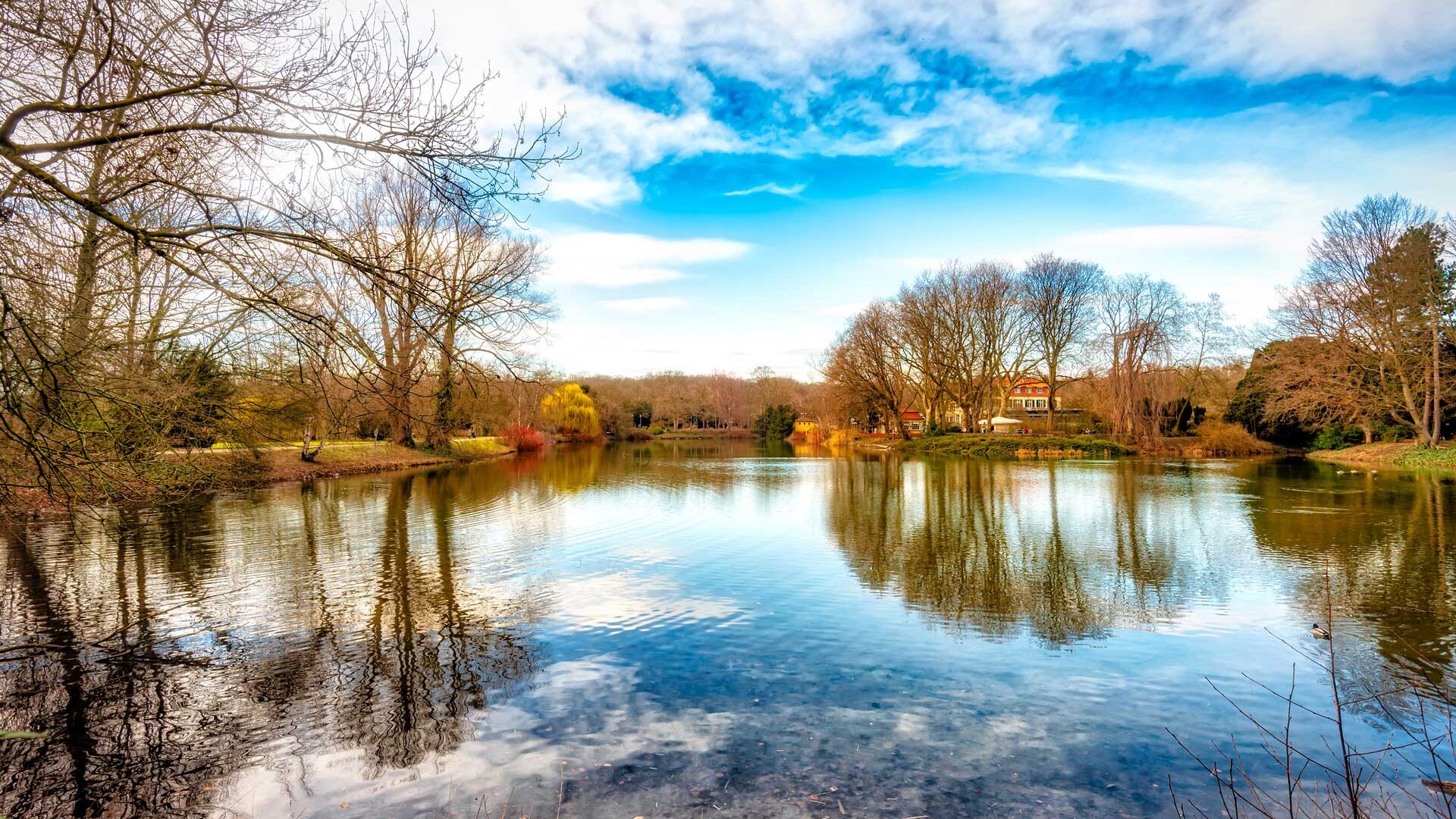 See im Herbst