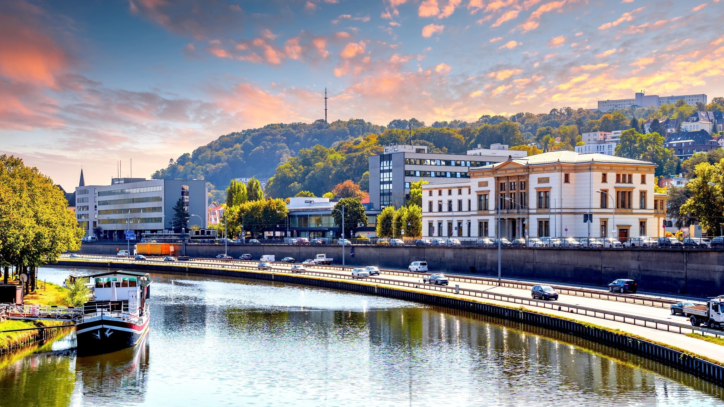 Blick auf Saarbrücken