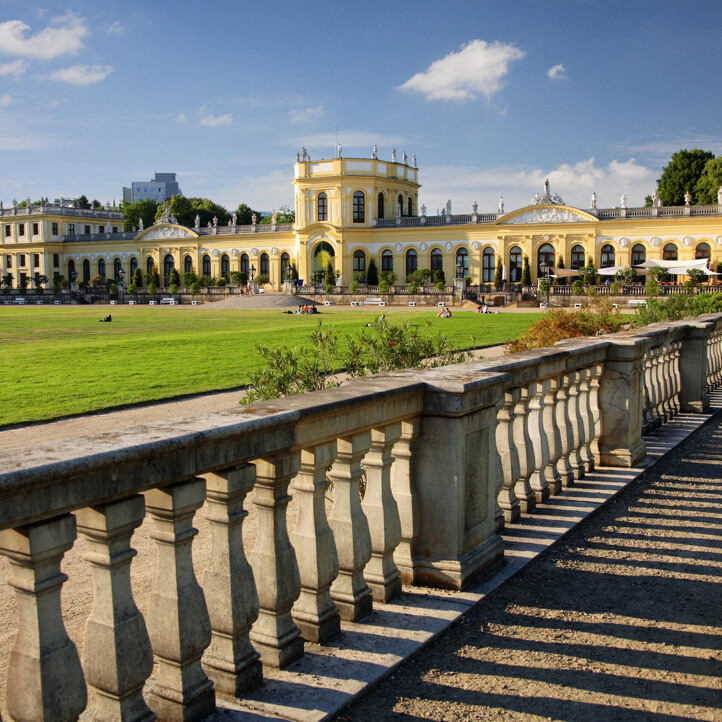 Schloss in Kassel, Hessen.