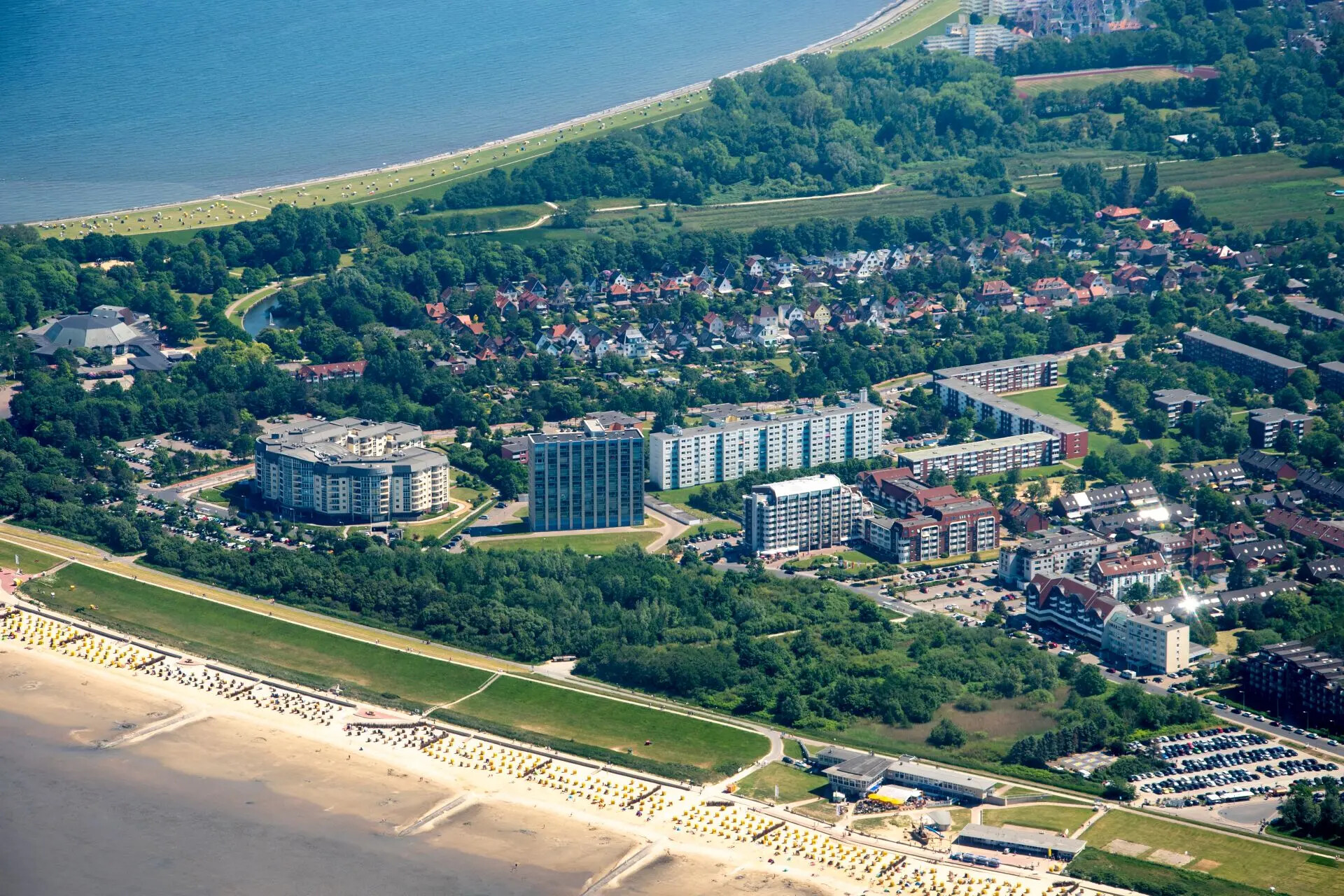 Luftaufnahme Cuxhaven