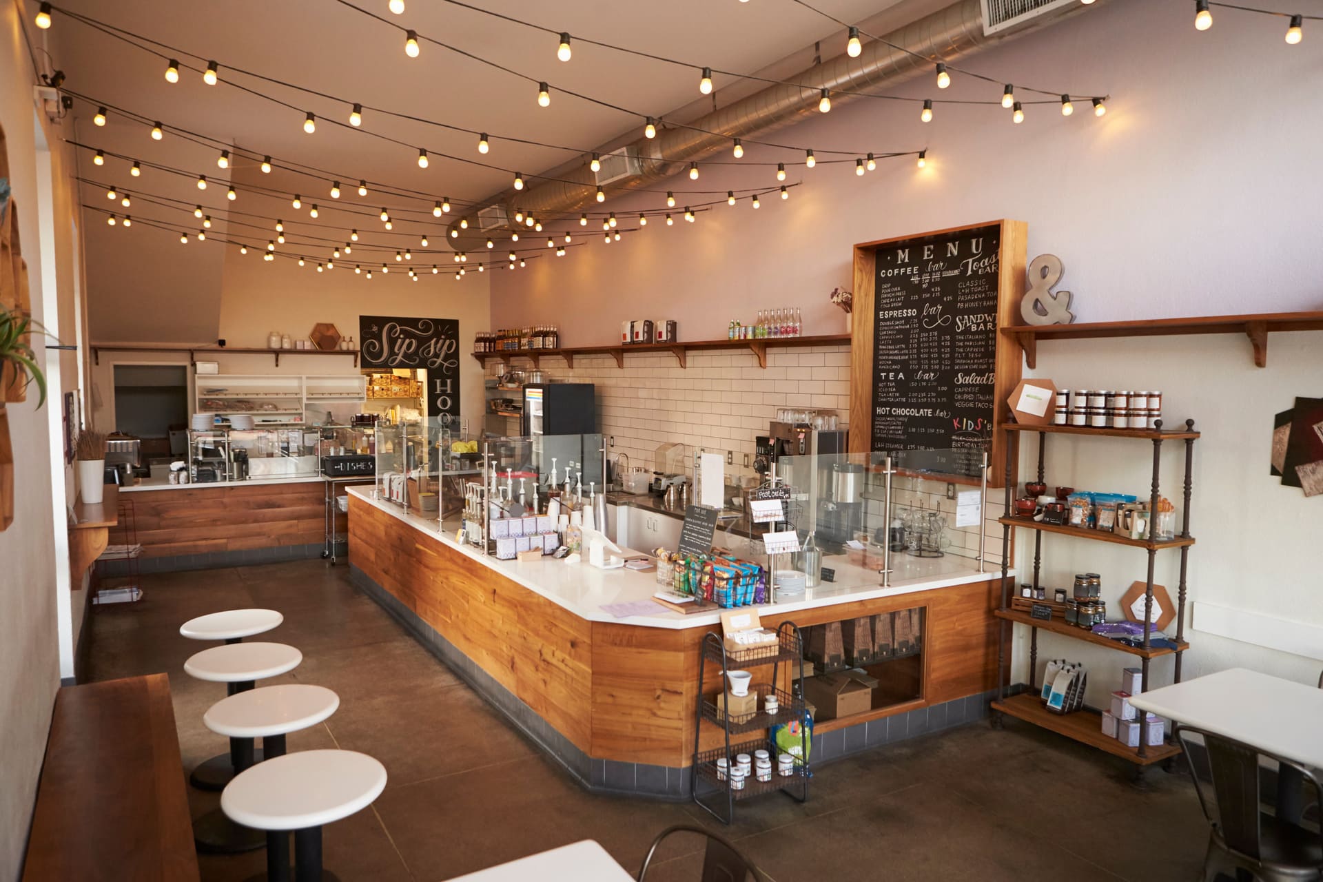 Leeres Cafe