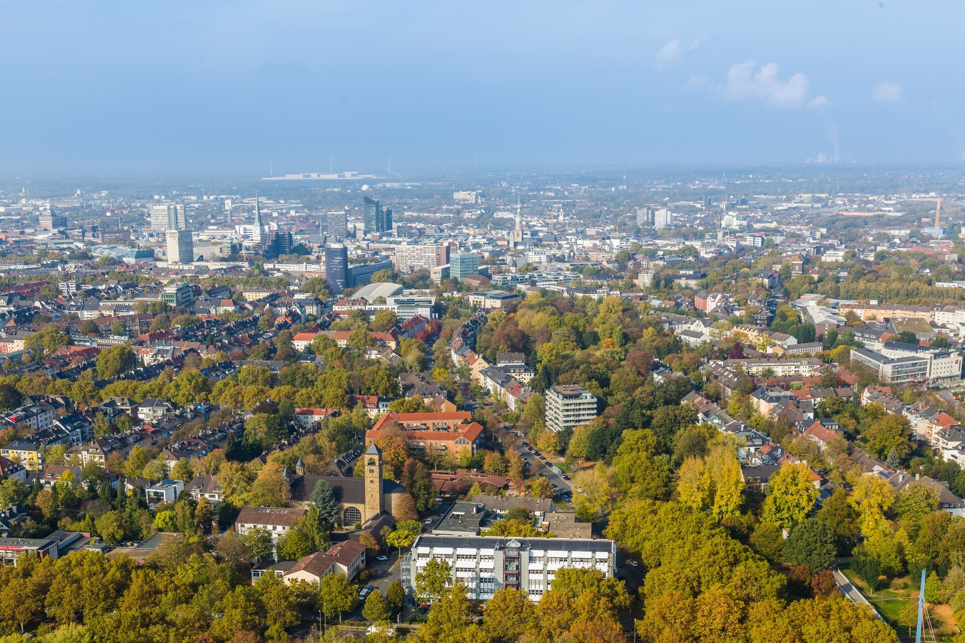 Vogelperspektive Dortmund