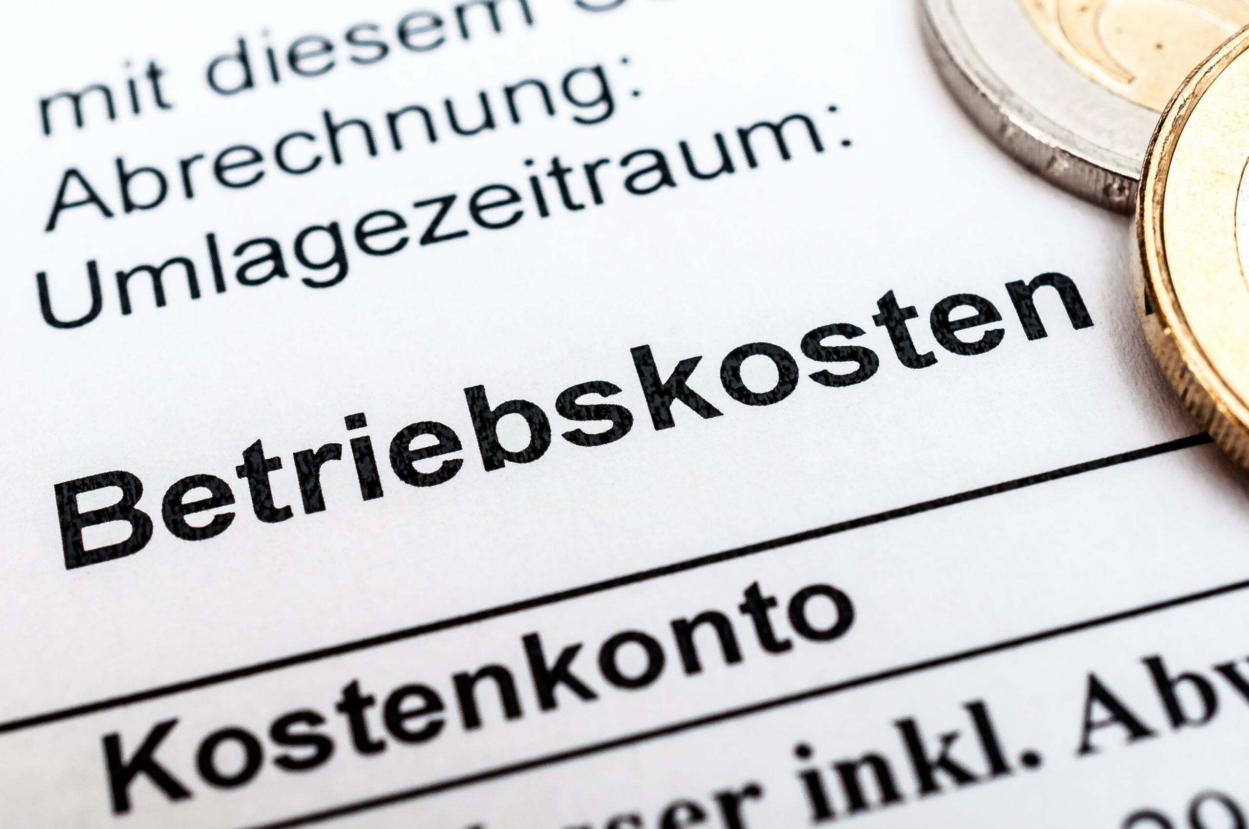 Betriebskostenabrechnung