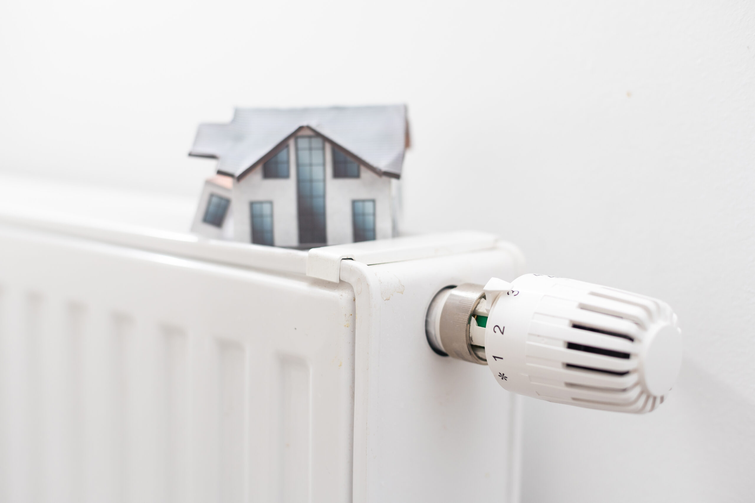 Nahe Aufnahme von einer Heizung