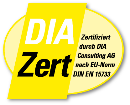 Siegel für logo-diazert