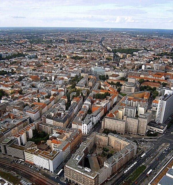 Vogelperspektive Stadt