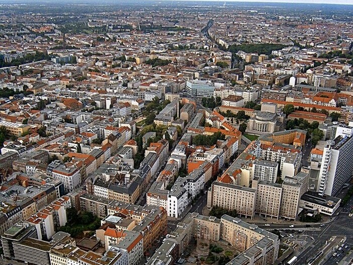 Vogelperspektive Stadt