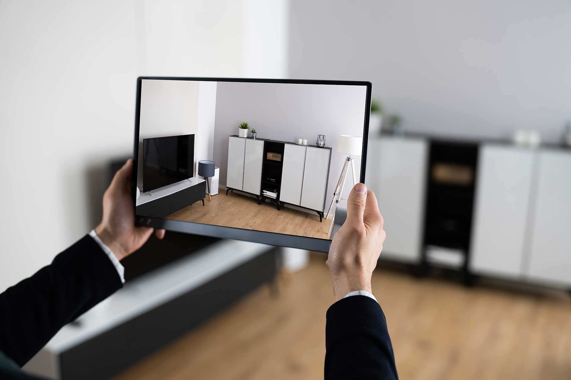 Immobilienvermarktung via 3D-Rundgang auf dem Tablet