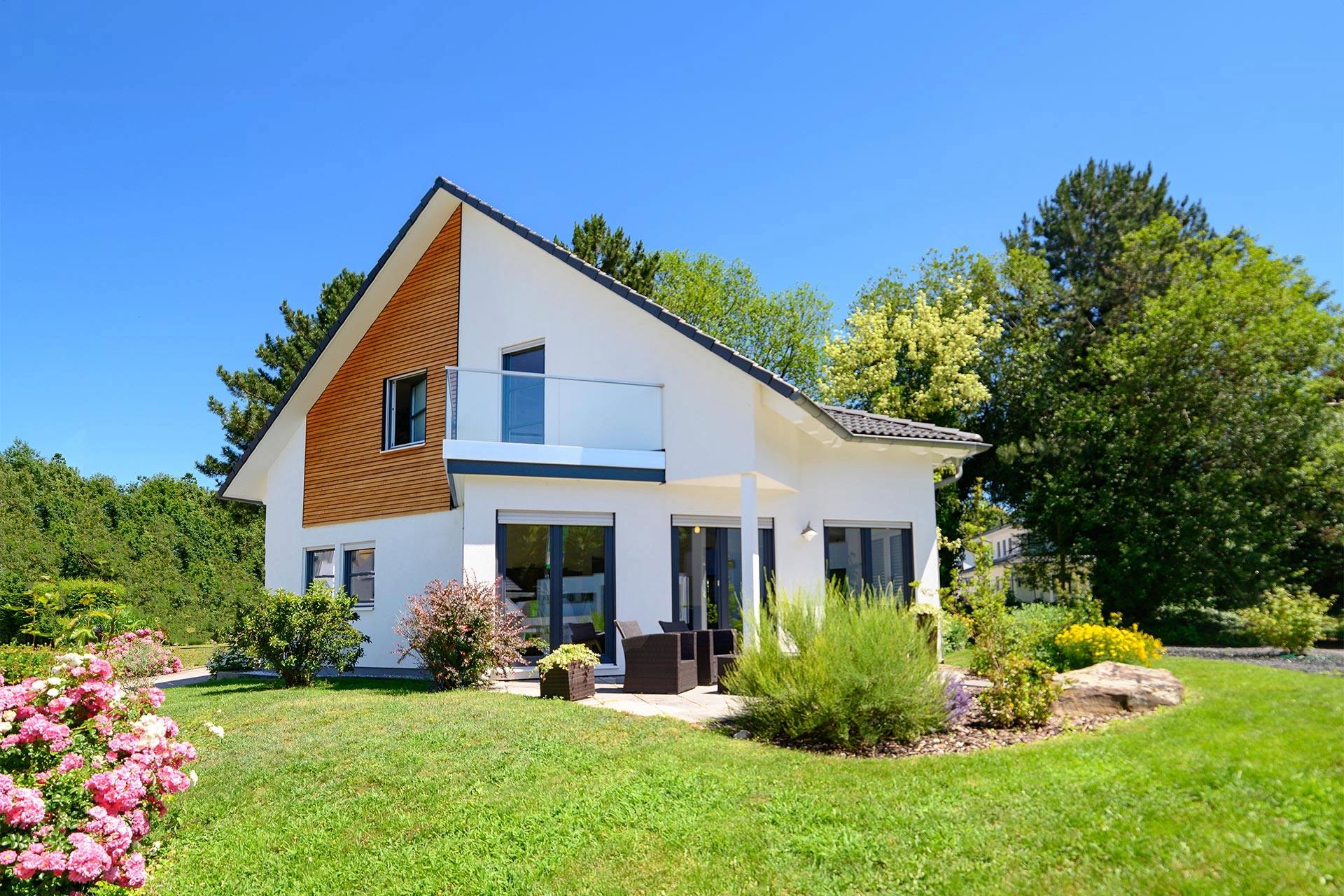 Einfamilienhaus mit Garten