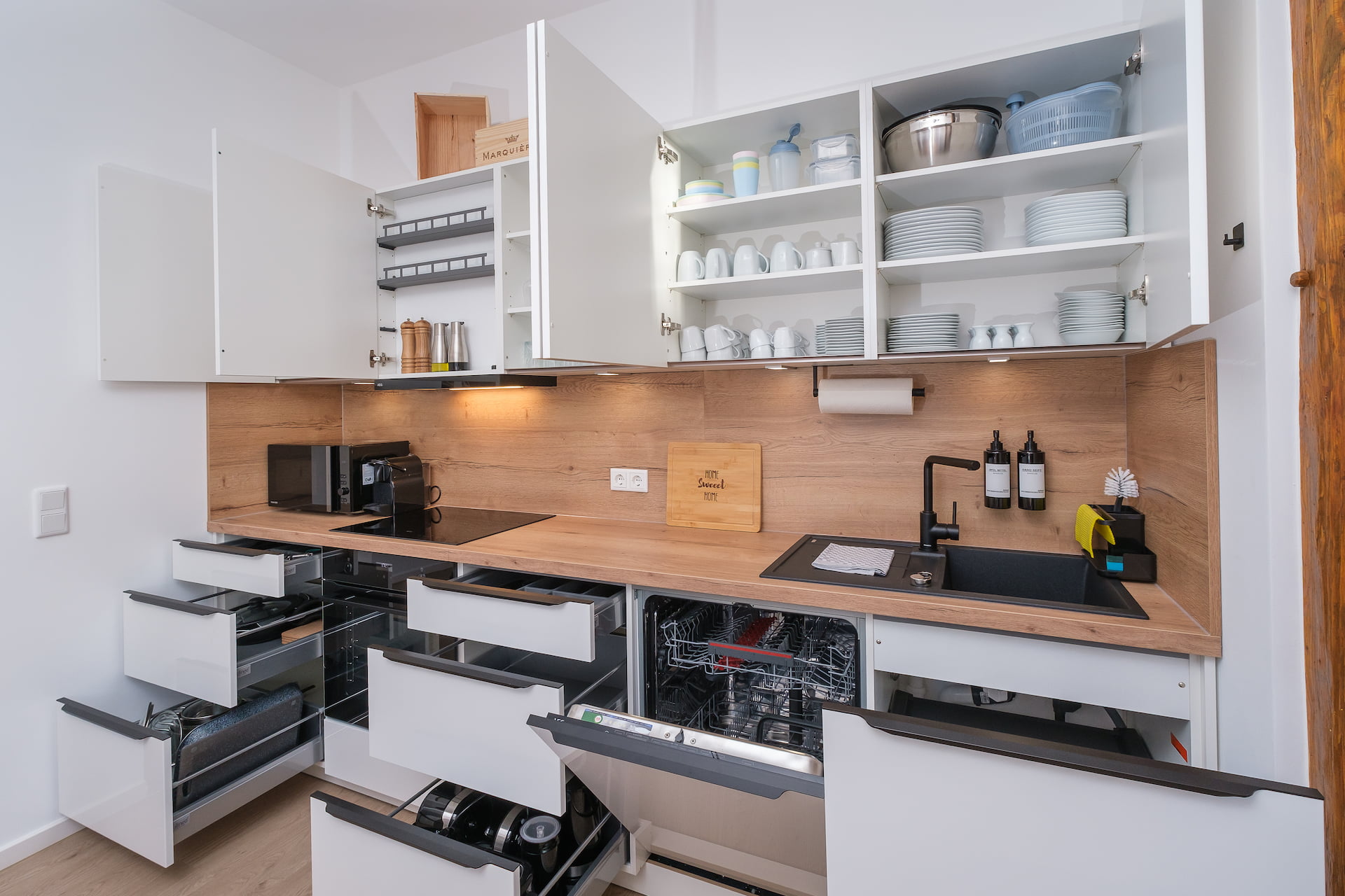 Ferienwohnung Küchenausstattung