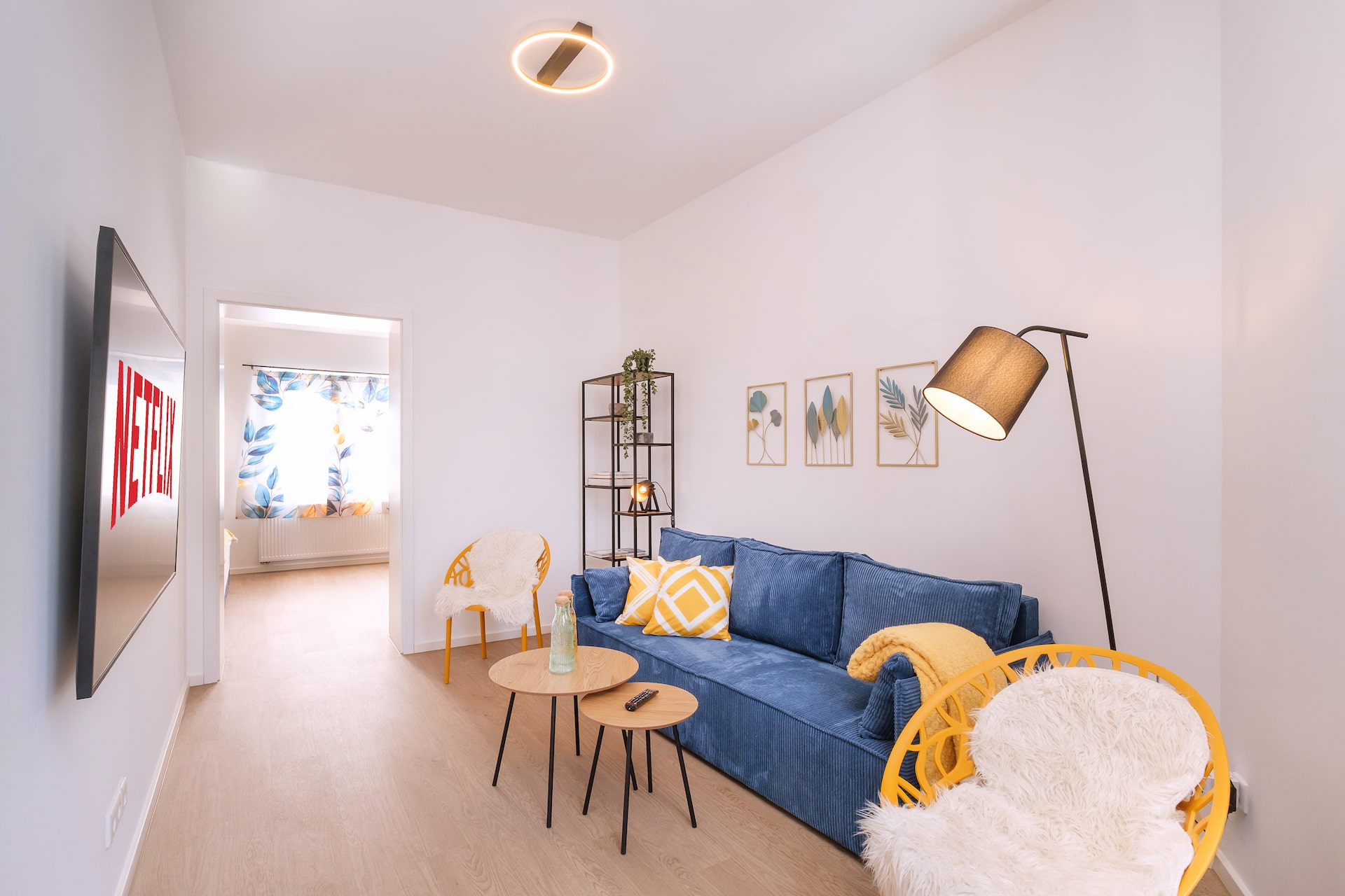 Ferienwohnung Wohnzimmer