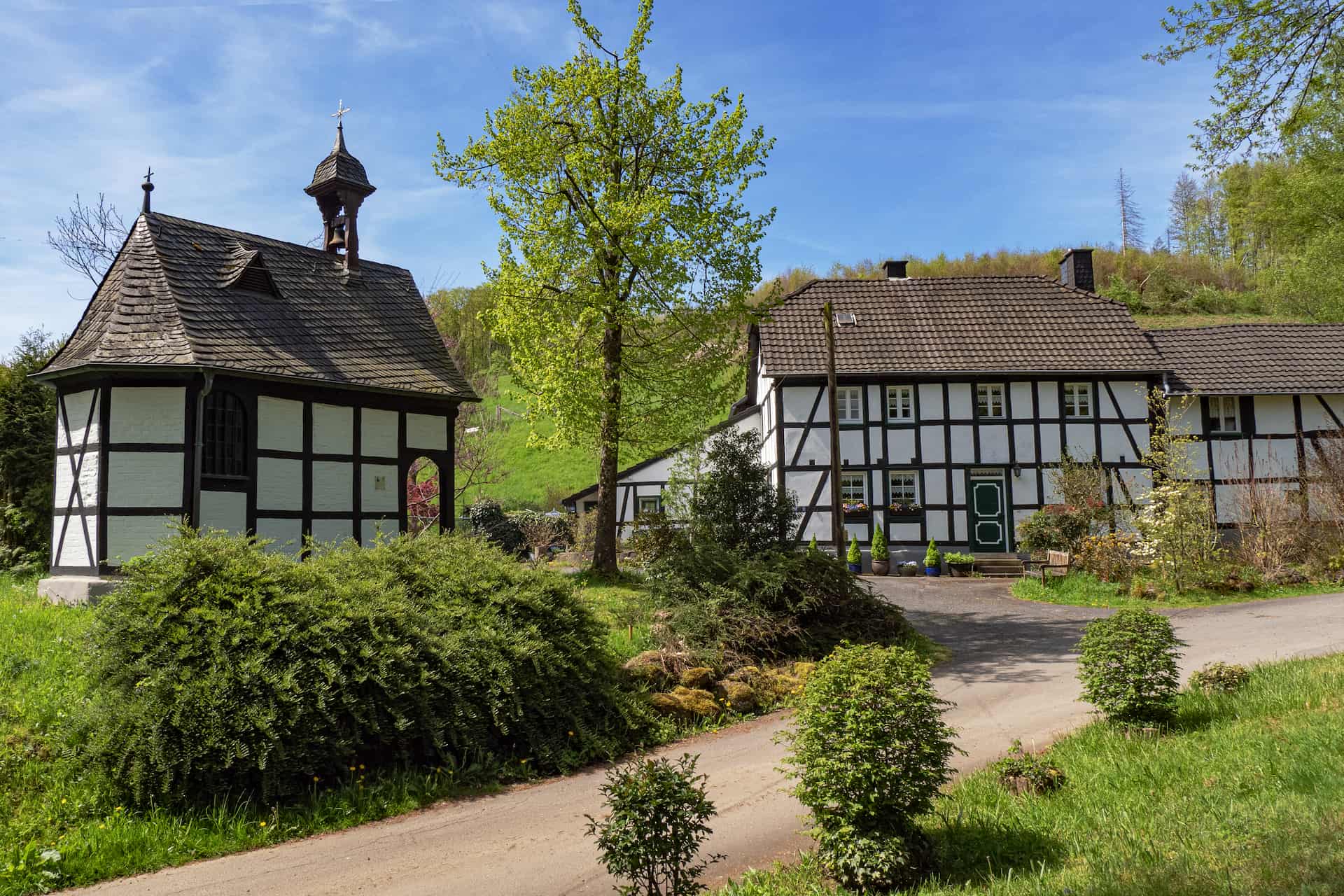 Alte Häuser in Rösrath