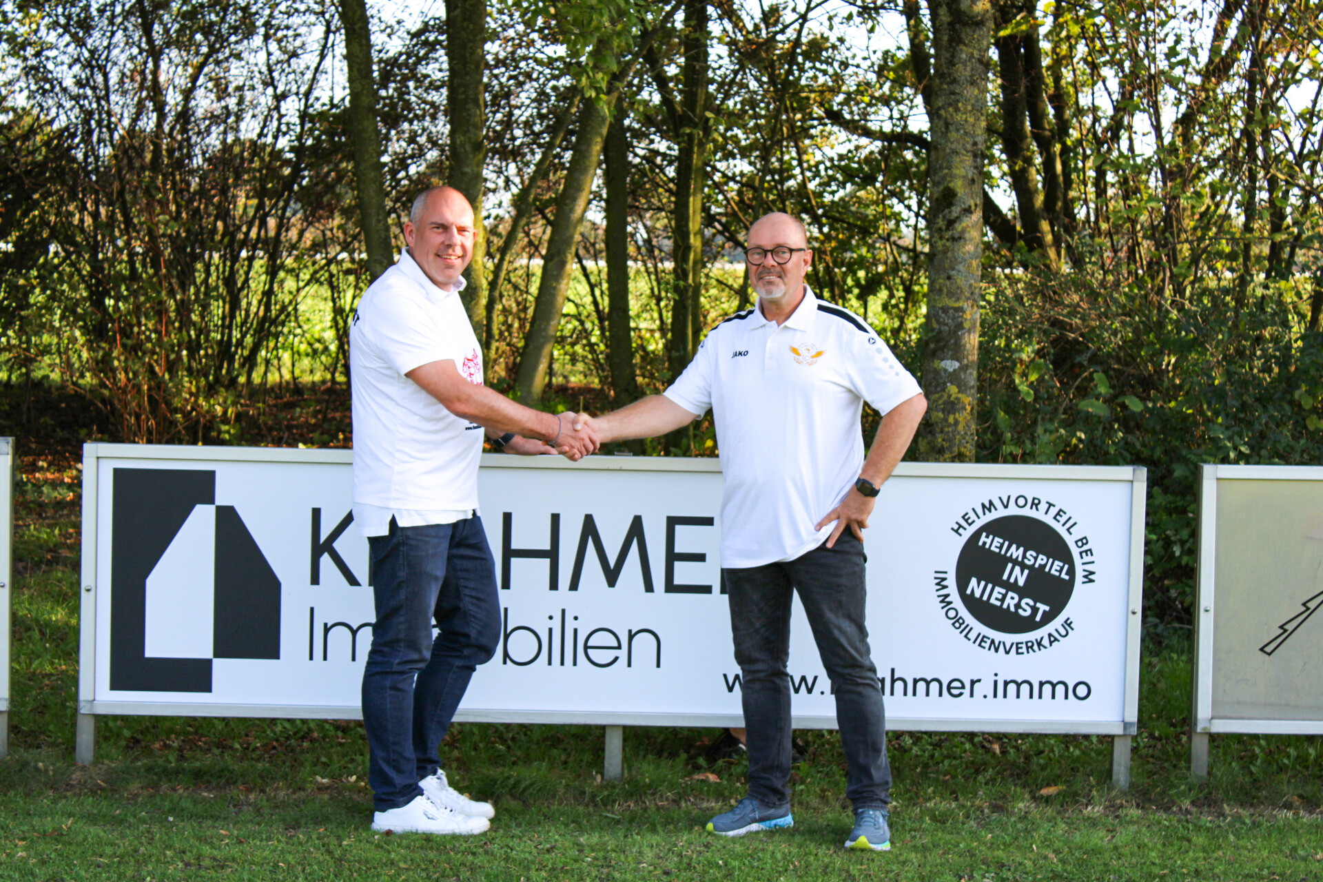Sponsoring-Auftakt FC Adler Nierst