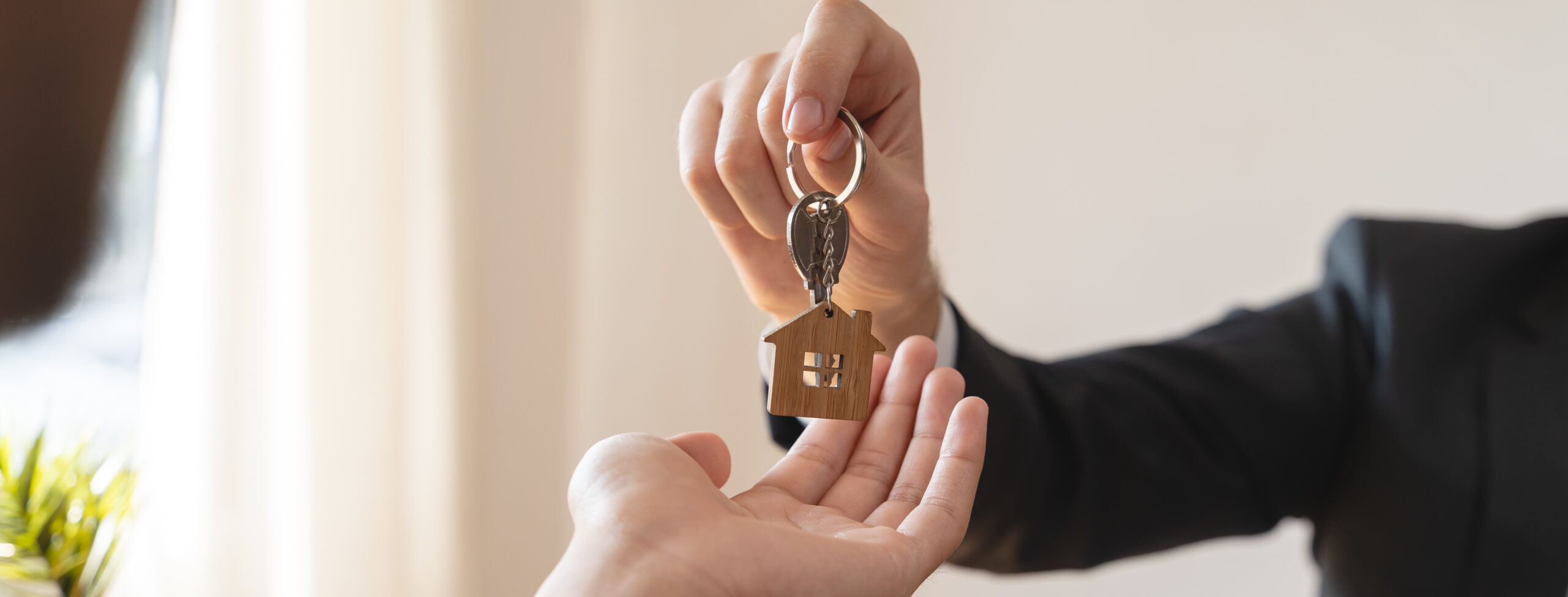 Schlüsselübergabe eigenes Heim
