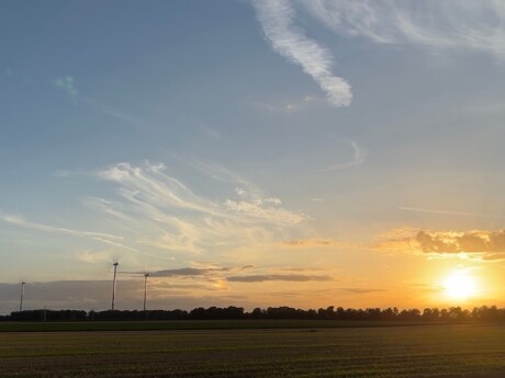 Panorama Sonnenuntergang Erkelenz