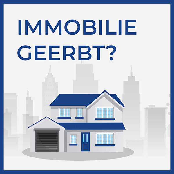Grafik Immobilie geerbt