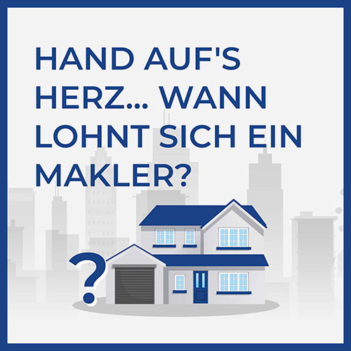 Grafik Wann lohnt sich ein Makler