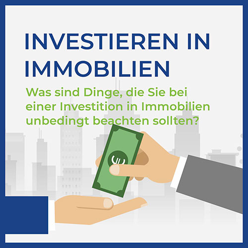 Grafik Investieren in Immobilien