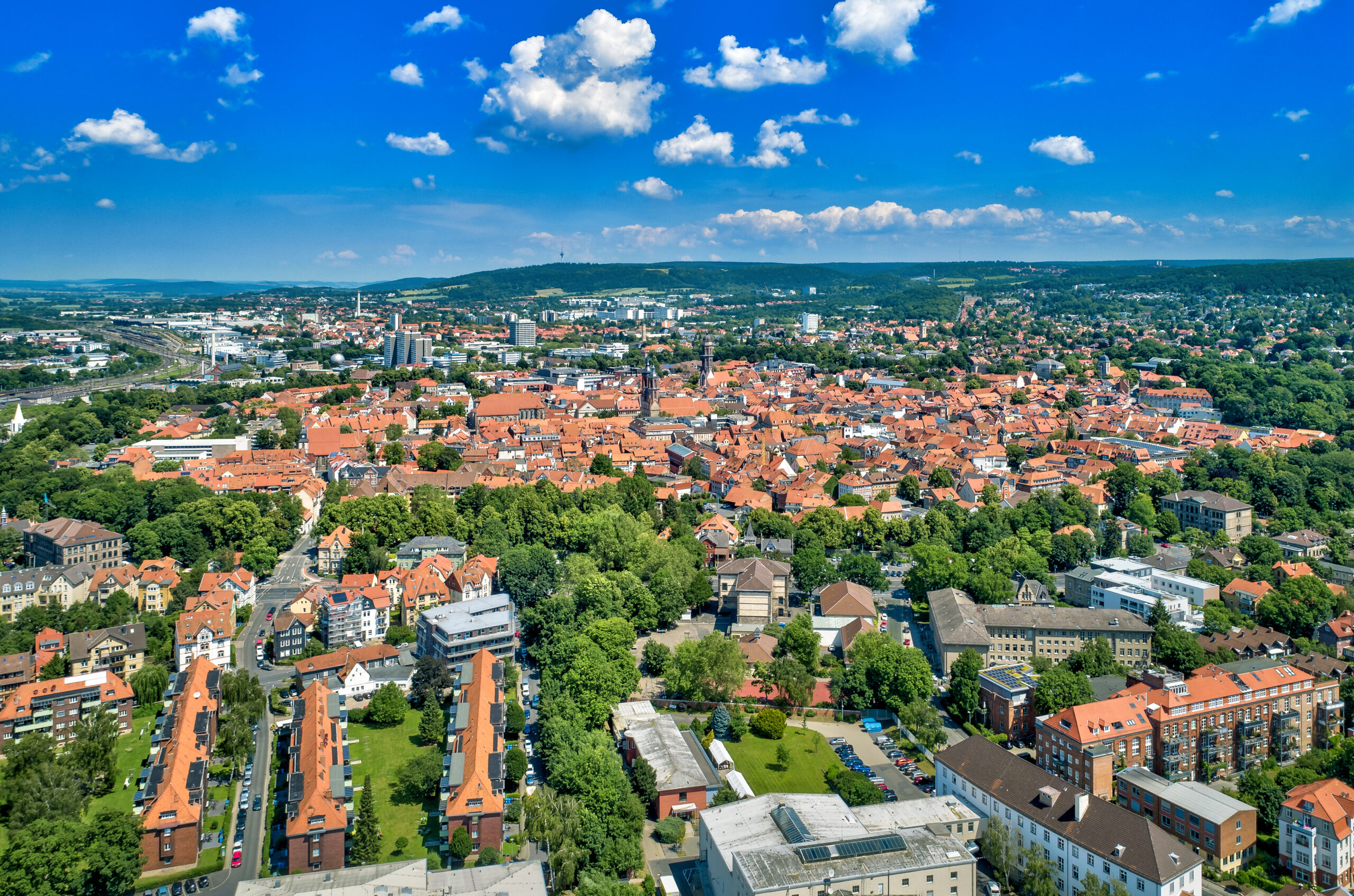 Luftaufnahme Göttingen