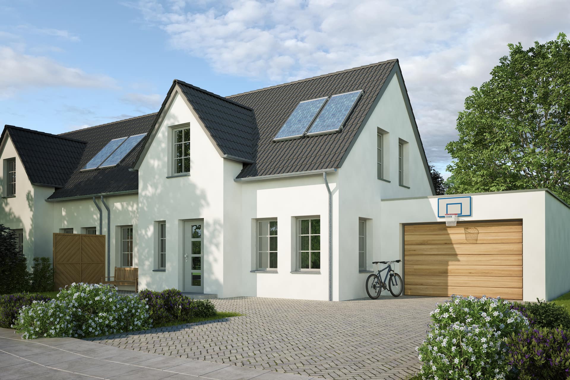 Einfamilienhaus mit Garage