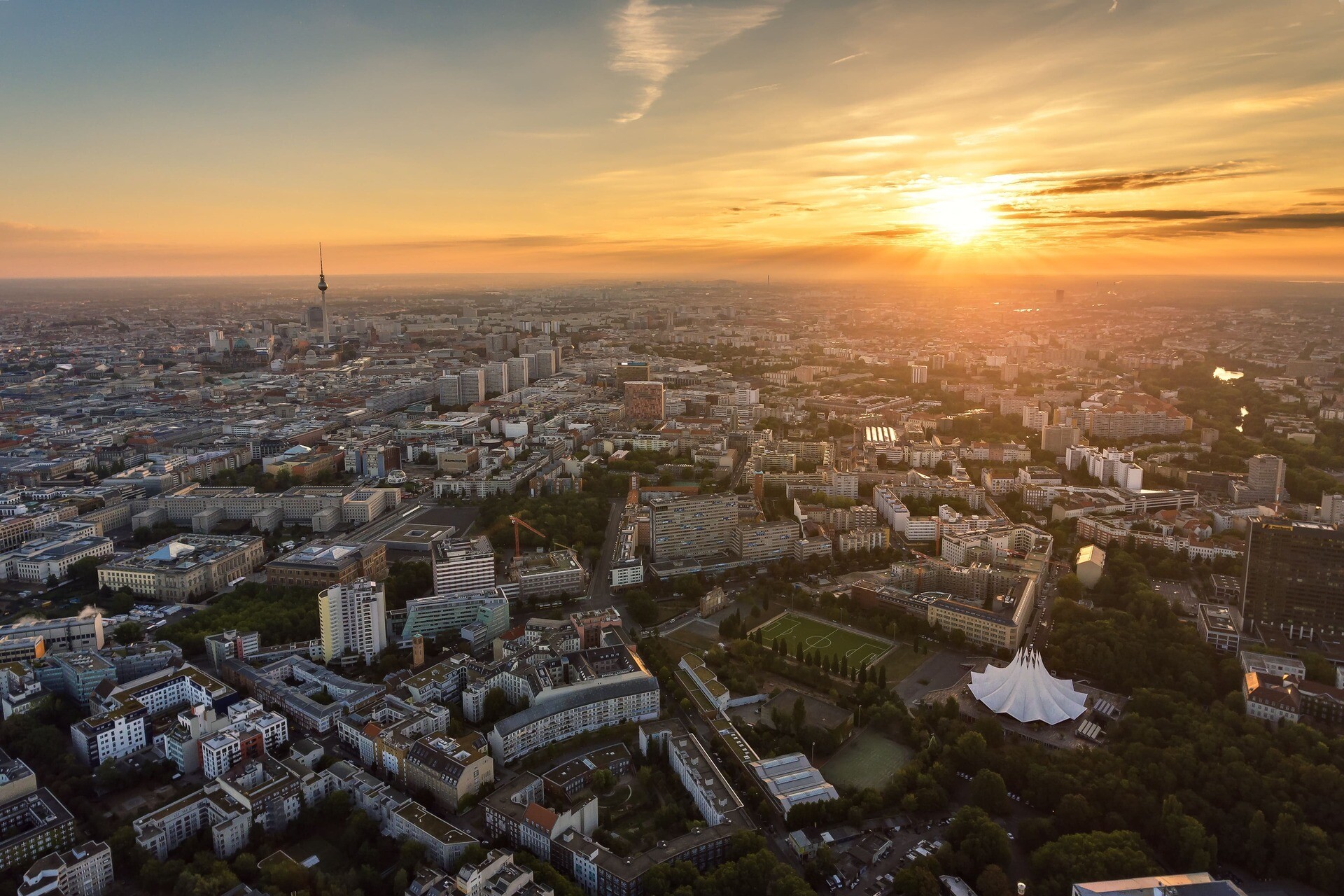 Luftaufnahme Berlin-Mitte