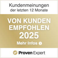 Proven Expert - Von Kunden empfohlen