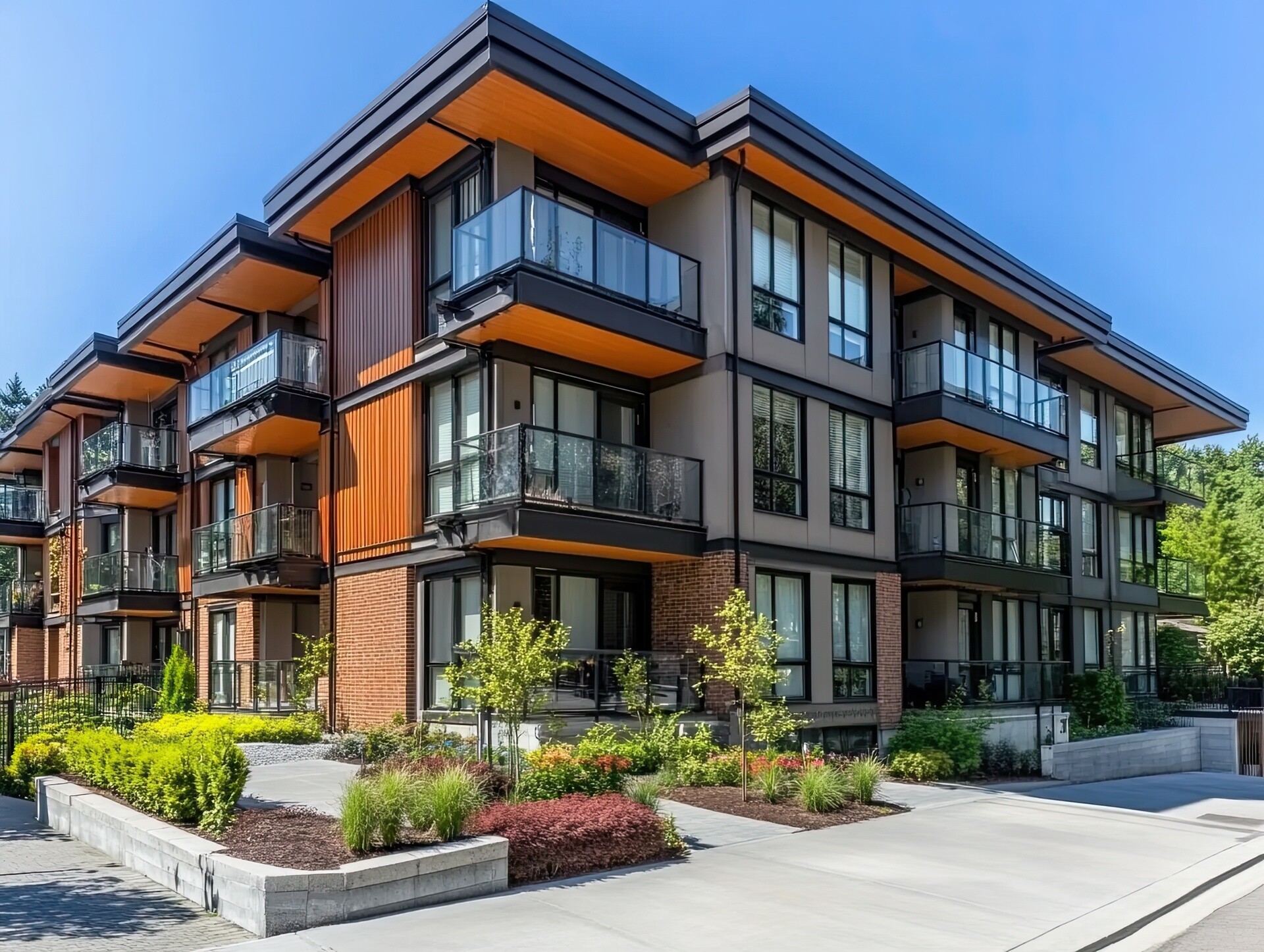 Neubau-Mehrfamilienhaus