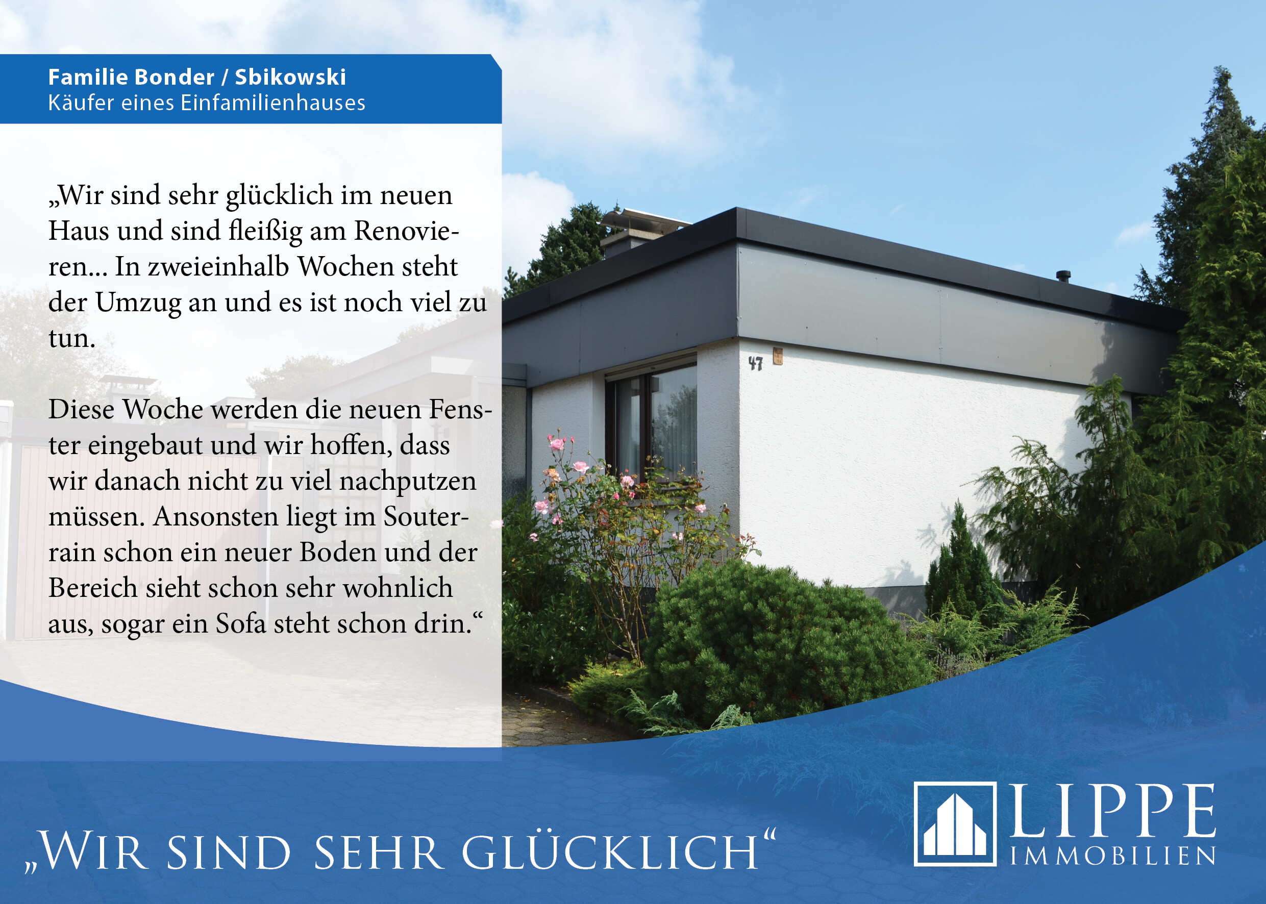 Bewertung eines Kunden