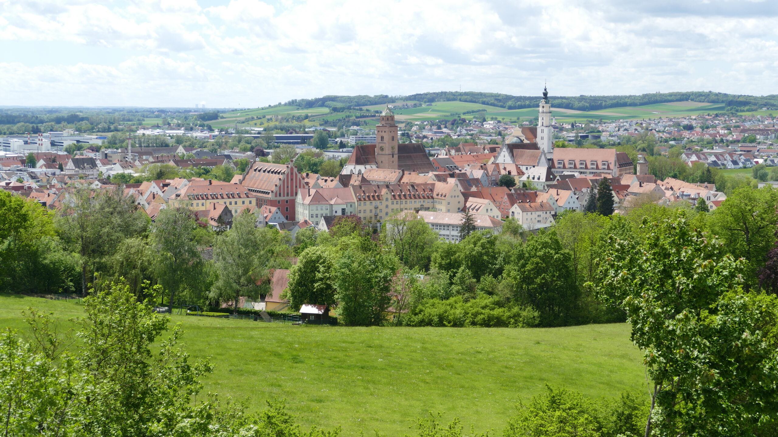 Panorama von Donauwörth