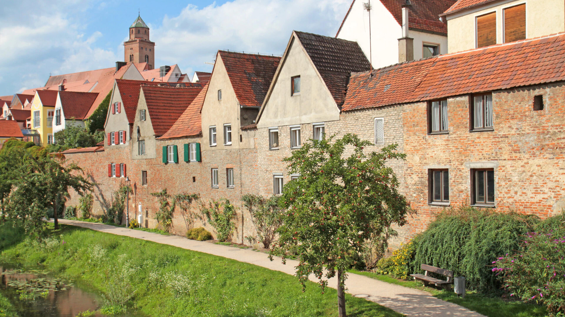 Historische Häuserreihe