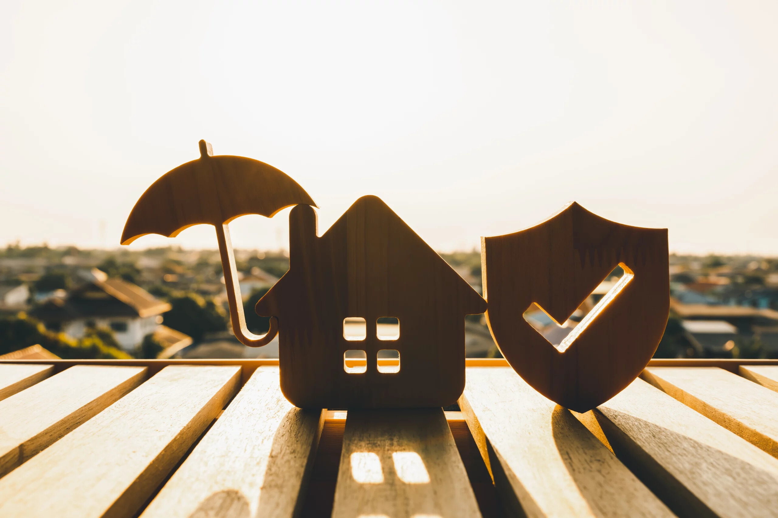 Haus geschützt Modellabbildung