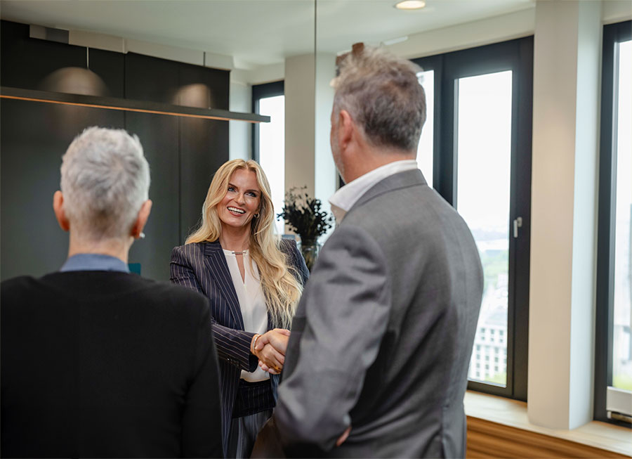 Monika Nieslony im Gespräch