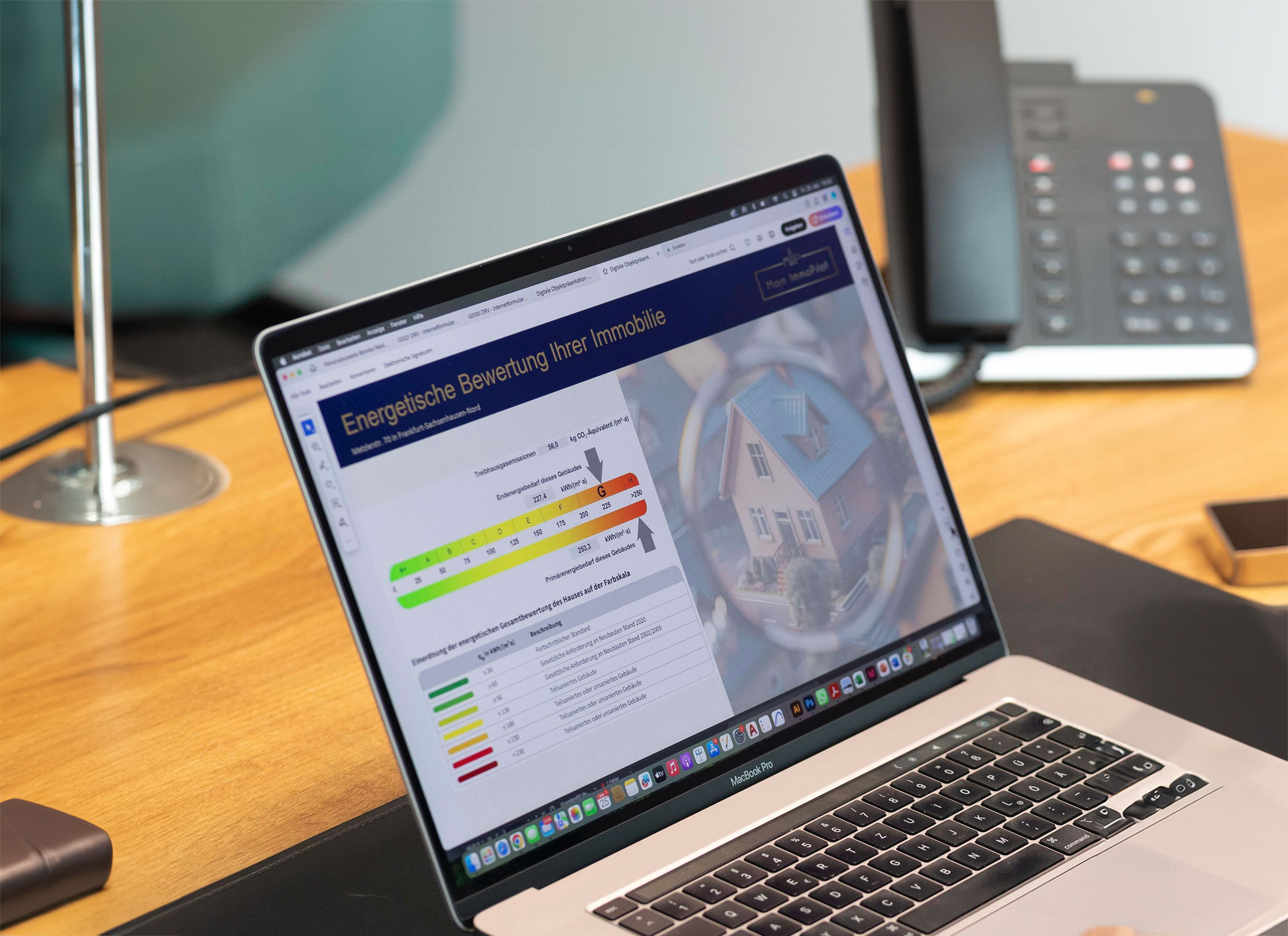 Laptop mit energetischer Bewertung