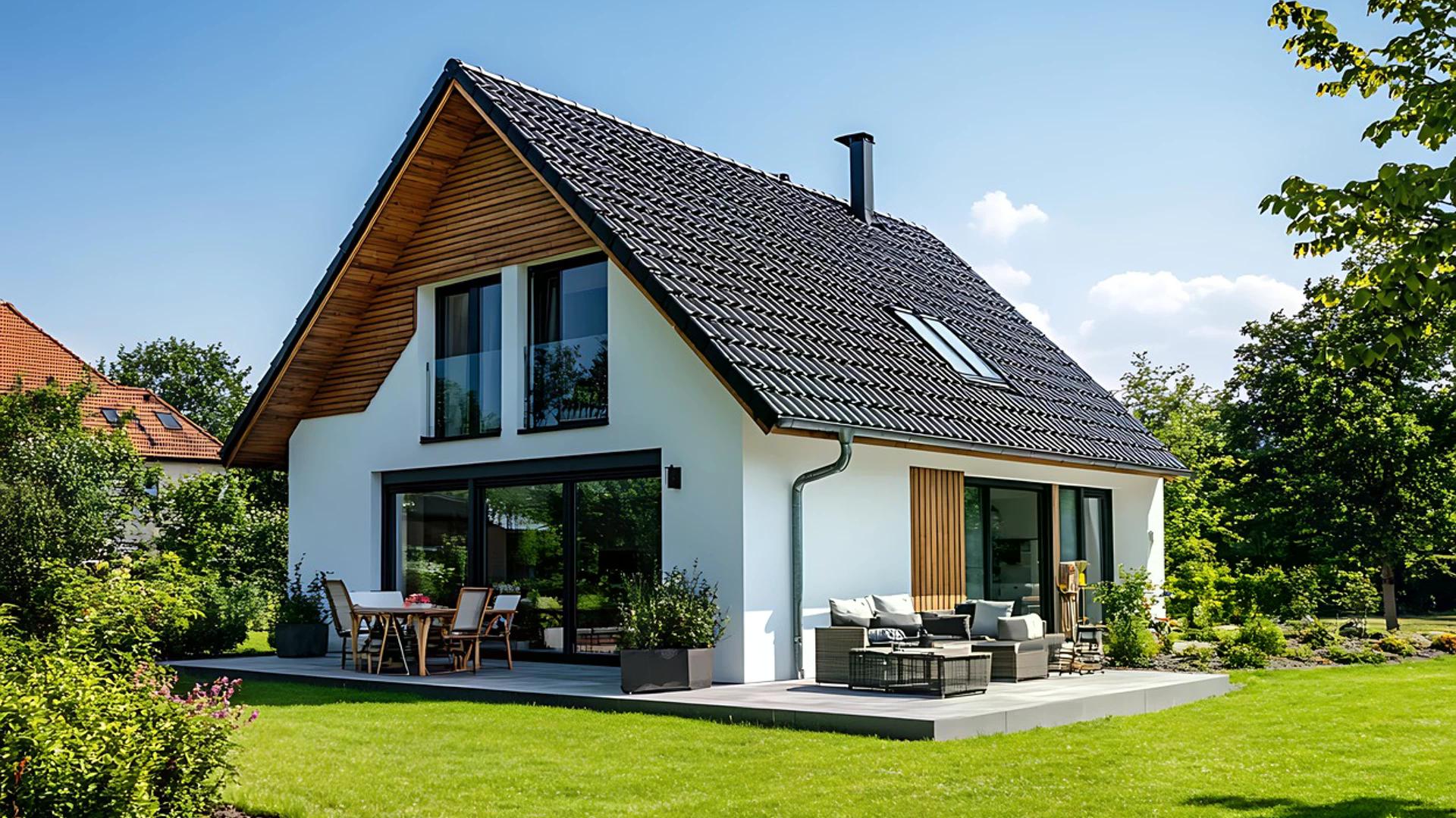 Modernes Haus in Deutschland